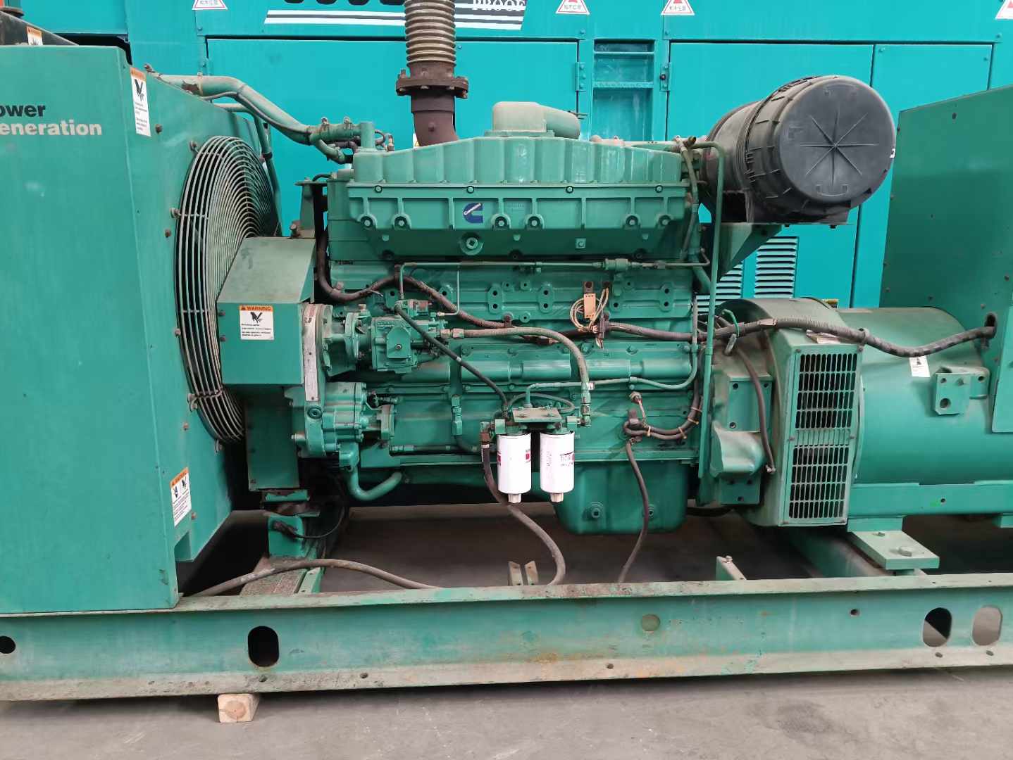 申扎过载会对 600kW 柴油发电机组造成哪些损害?